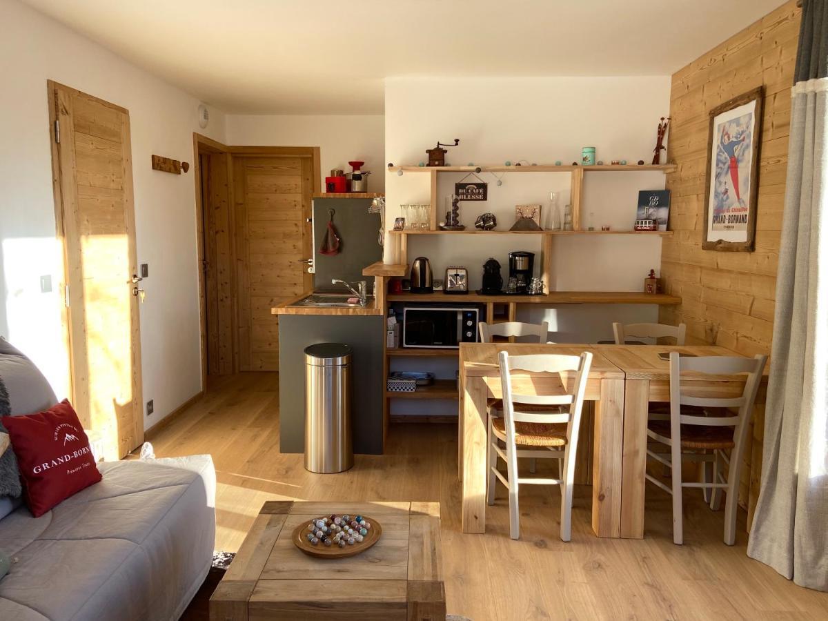Apartament La Marmotte Qui Papote Le Grand-Bornand Zewnętrze zdjęcie