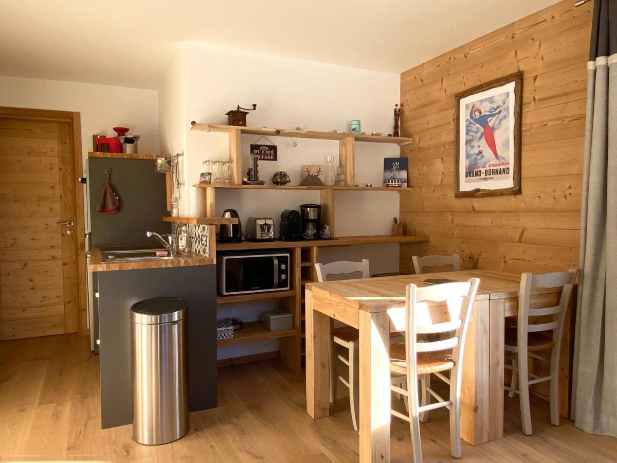 Apartament La Marmotte Qui Papote Le Grand-Bornand Zewnętrze zdjęcie