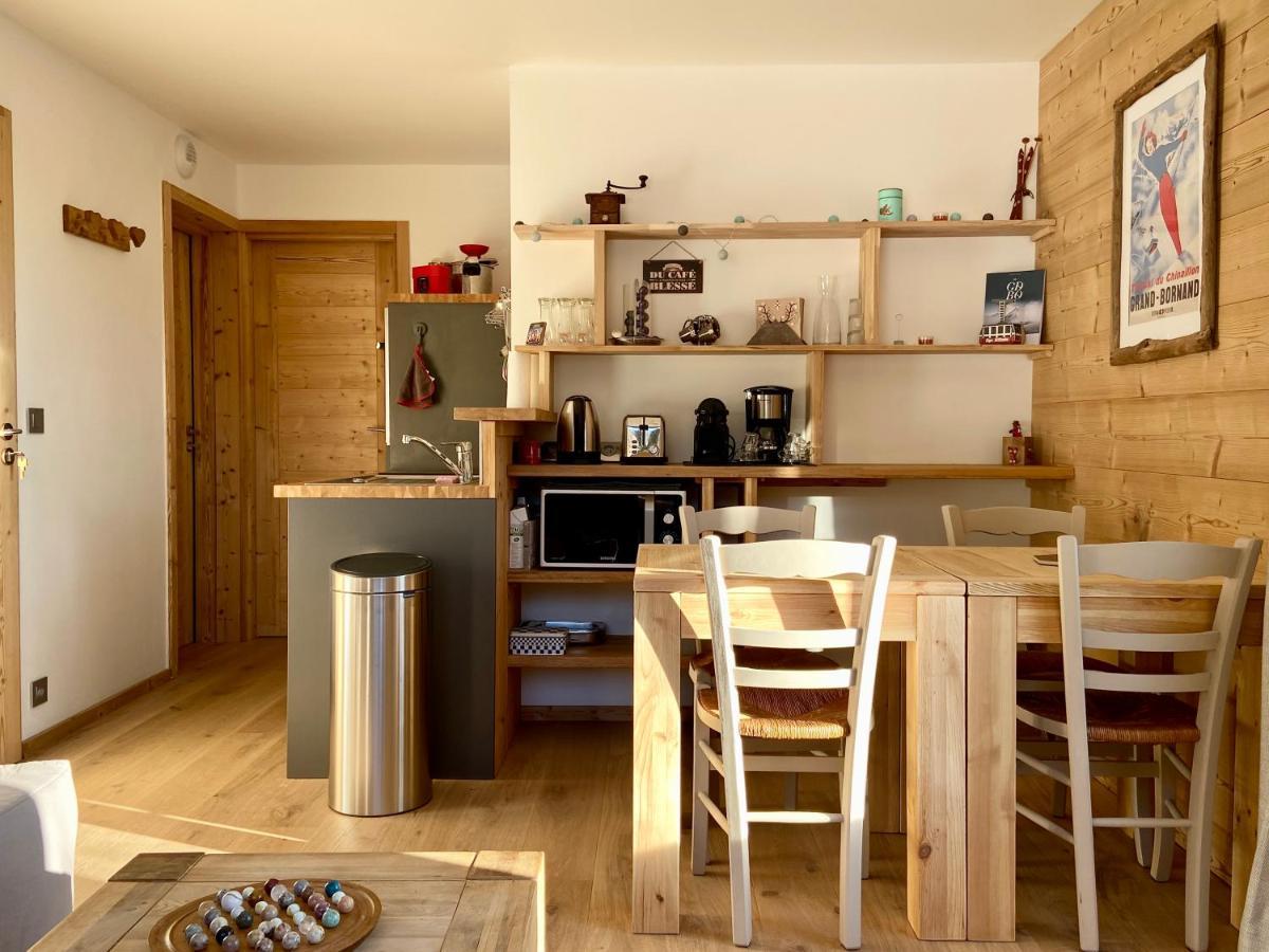 Apartament La Marmotte Qui Papote Le Grand-Bornand Zewnętrze zdjęcie